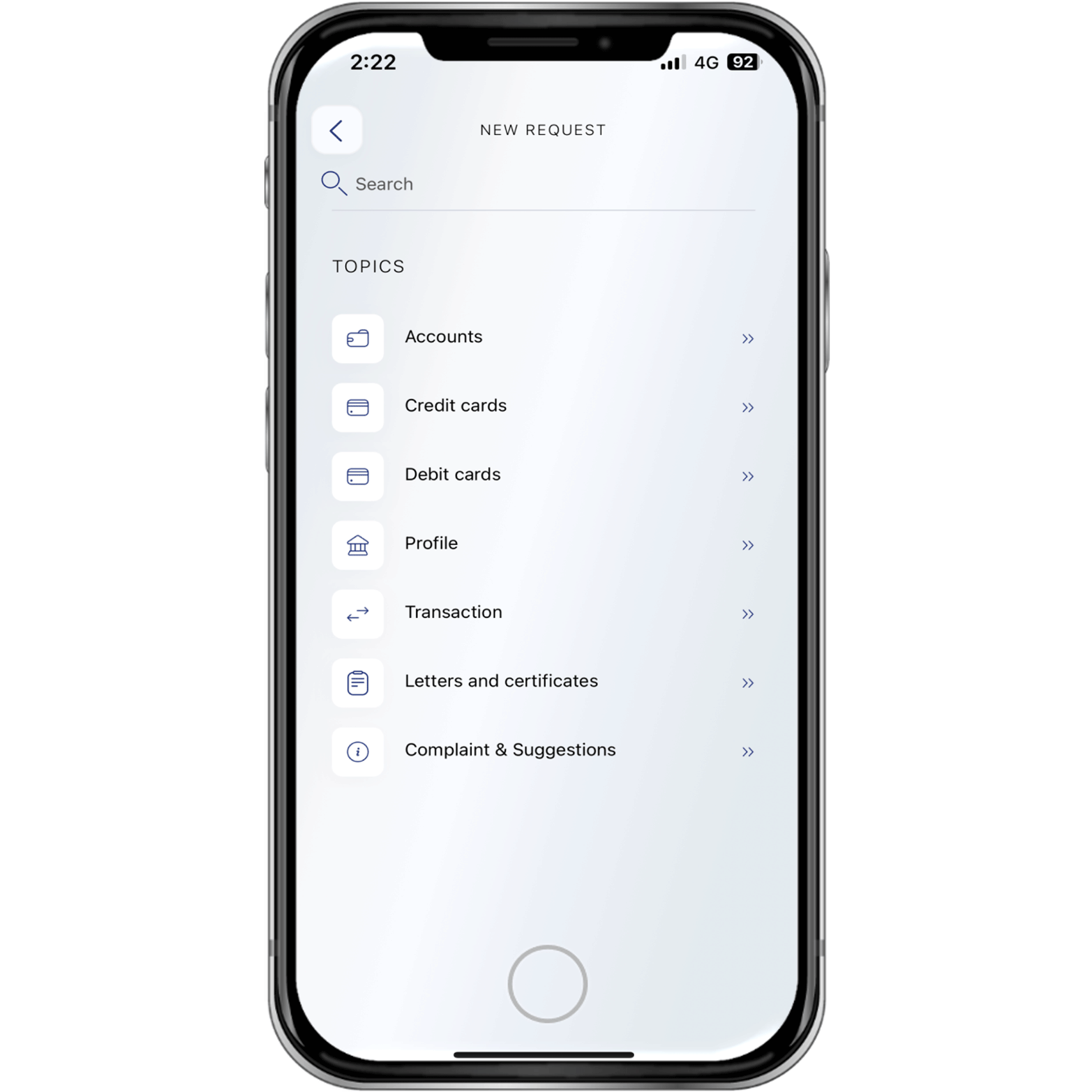 How to Raise a Complaint Request  Step 2