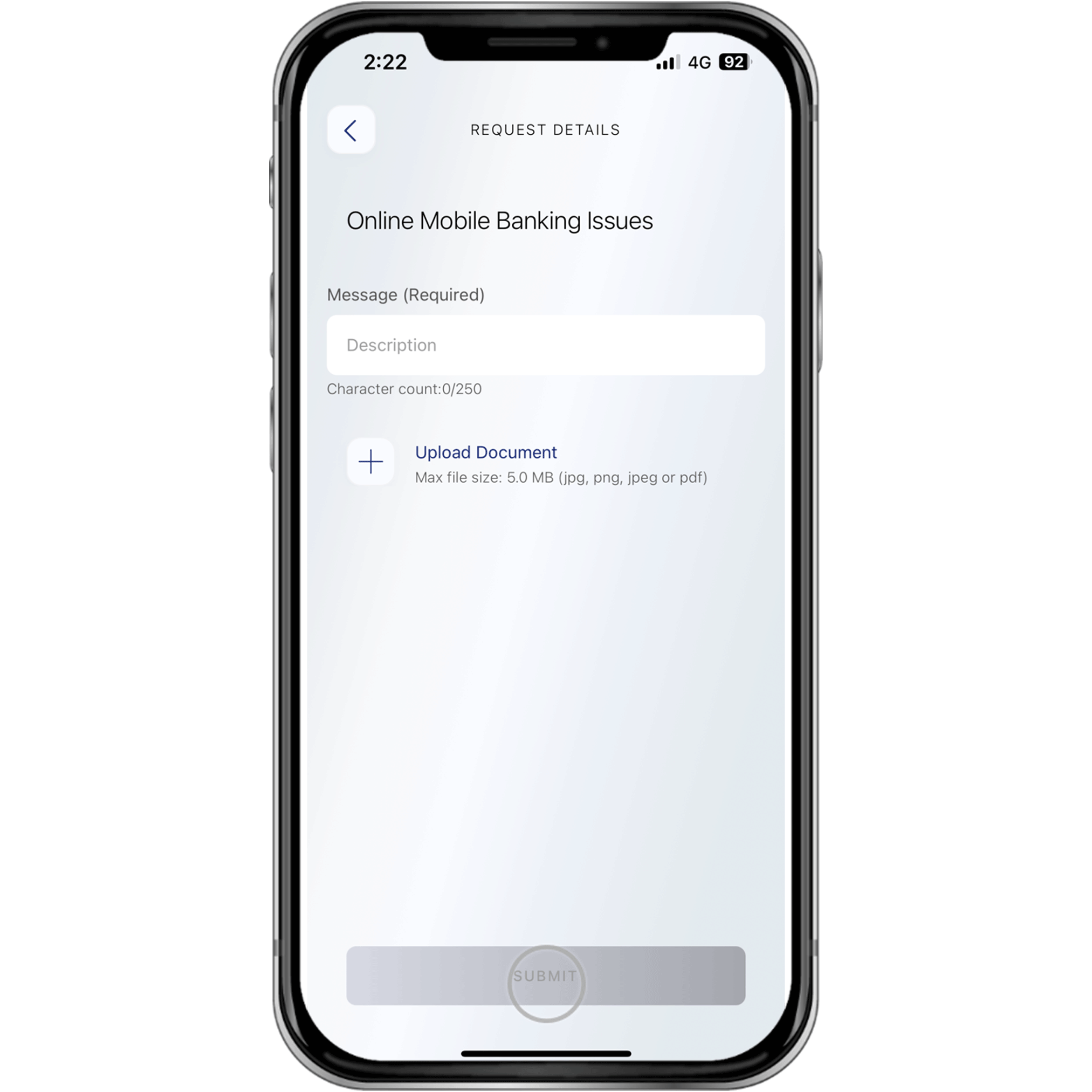 How to Raise a Complaint Request  Step 4